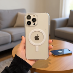 Étui pour iPhone 17 Pro Max DAM, transparent, magnétique, protection antichoc - Product Image 2