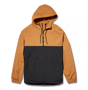 High Quality <b>Men's</b> Nylon Hooded Windbreaker Custom Logo Breathable Plus Size <b>Summer</b> <b>Jacket</b> Windproof Zipper Closure for Outdoor - Product Image 1