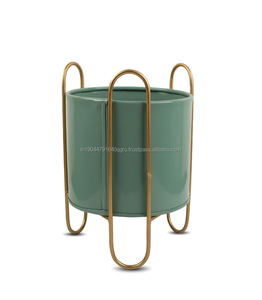 Maceta de diseño moderno en diferentes colores para decoración de vestíbulo de balcón de sala de estar interior y exterior - Product Image 6