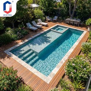 Piscine en fibre de verre sur mesure de luxe, 20FT 40FT, pour villa, complexe hôtelier, jardin - Product Image 4