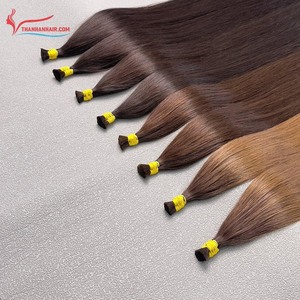 Best Selling Vietnamese Raw Human Bulk Hair Straight Extensions Soft Silky No <b>Tangle</b> - Product Image 6