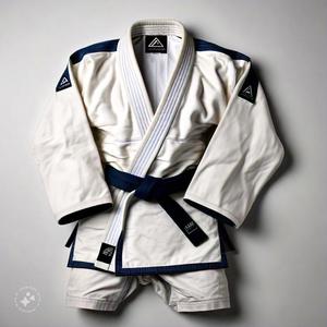 Profesional Durable 100% Material de algodón Color personalizado y logotipo Jiu Jitsu BJJ artes marciales Gi uniforme para entrenamiento - Product Image 6