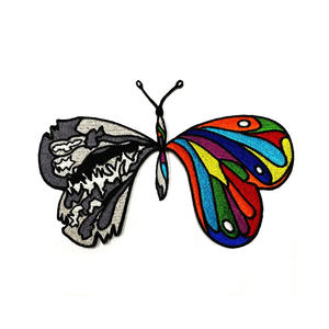 Customized Fruit Design Iron on Embroidery Patches Top Quality Sew Iron on Embroidery Patch for Hoodies - Product Image 4