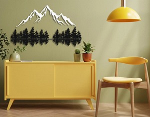 Contemporáneo hecho a mano Metal pared arte decoración artística hierro escultura elegante declaración colgante de pared para interiores del hogar - Product Image 4