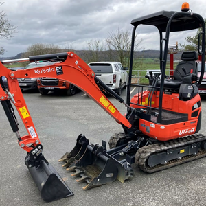 Miniexcavadora Kubota U17-3 PERFECTA, Excavadora Compacta Diésel de 1.7T con Cuchilla Frontal - Product Image 1