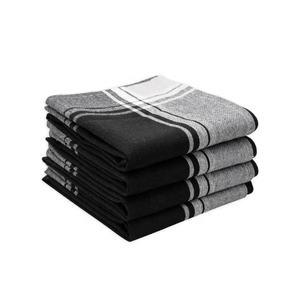 Paño de Cocina Personalizado de Algodón 100% con Bordado Estilo Hogareño Color Azafrán, Precio de Fábrica 2024, Certificado GOTS - Product Image 4