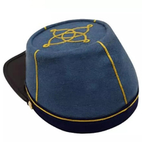 Venta caliente nueva moda alta calidad cinturón boina sombrero lana mujer Cool negro boina sombrero para fiesta