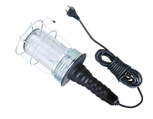 Lampada industriale portatile con griglia di protezione e cavo da 5 metri (GSC 501010001) - Product Image 1