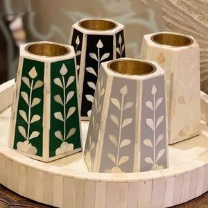 Best Quality Bone Inlay Bakhoor Burners <b>Incense</b> <b>Box</b> and Serving Tray Set Candle Holder burner From Vietnam Manufacturer - Product Image 3