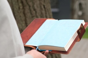 Couverture de carnet de voyage en cuir véritable Fait à la main Vintage Cowhide Journal Sketchbook Organizer Planner Notebook Cover - Product Image 4