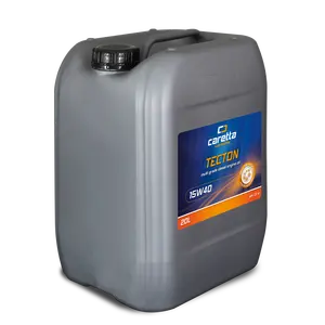 Benzin Motor-Motoröl CARETTA Tecton HD 40 Motoröl CF-4 BESTER PREIS Synthetisches Schmiermittel 20 Liter Kunststoffflasche