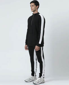 Fabricación de chándal de algodón con estampado de farol, conjunto de Jogger para hombre, chándales de algodón transpirables con logotipo personalizado - Product Image 2