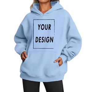 Ropa de calle de algodón pesado de alta calidad, pantalones de chándal con logotipo de diamantes de imitación de lujo y conjunto de Sudadera con capucha para mujer - Product Image 3