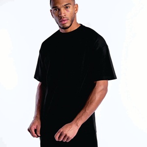 Camiseta ajustada con estilo para hombre, Camiseta de algodón informal con cuello redondo, Jersey de manga corta de Color sólido, tela suave para uso diario, estilo Hip Hop - Product Image 1