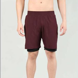 Short de sport 2 en 1 pour homme de qualité supérieure-Confortable et respirant-Parfait pour la course, la gym et les activités de plein air - Product Image 4