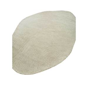 Tapis en laine et viscose vert style bohème, fait main, tufté, couleur unie, rectangulaire, 4m de large, pour la maison, la chambre, le couloir, 10mm, modèle TNQ-1269 - Product Image 2