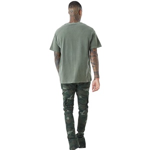 <b>Camo</b> Design High Quality Winter Hot Selling 100% Cotton Material Slim Fit Streetwear Fashionable Pockets <b>Men's</b> <b>Cargo</b> Trousers - Product Image 5