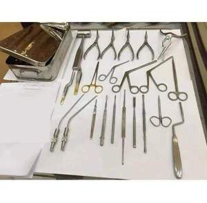 Juego de instrumentos de Cirugía Maxilofacial de 29 piezas Manual Clase II con caja de esterilización Acero inoxidable de alta calidad Aprobado por La CE - Product Image 3