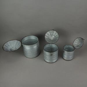 Recipiente de tapa superior abatible con estampado crudo de hoja de metal galvanizado más vendido - Product Image 4