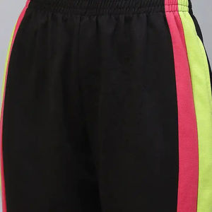 2026 conjuntos de chándal cortavientos personalizados para mujer, conjunto de pantalón y sudadera con capucha y cremallera de nailon ligero de retazos de 2 piezas para mujer - Product Image 5