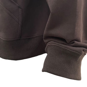 Custom Full <b>Face</b> Zip Up Hoodie Cotton Printed Sweatshirt Oversized Double Zipper Casual Hoodies - Product Image 6