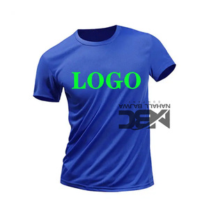 Camisetas 100% Algodón para Hombre, Camisetas Deportivas Casuales de Manga Corta para Gimnasio, Camisetas Holgadas para Correr, Camisetas de Alta Calidad para Hombre - Product Image 1