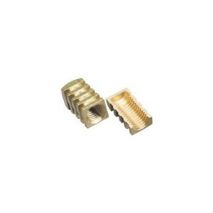Écrou à sertir hexagonal en laiton nickelé, filetage M3 |   Fixateur rotatif de qualité industrielle pour applications multiples - Product Image 3