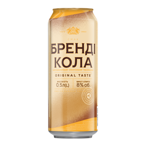 Cóctel Brandy Cola Long Drink, Lata/Botella de 0.5L, 8% de Alcohol - Product Image 1