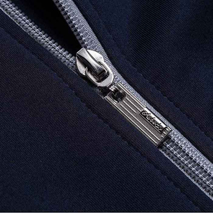 Ensemble de survêtement sport deux pièces pour homme de qualité supérieure, vêtements de sport à séchage rapide, entraînement en salle de sport et course à pied décontractée, fermeture éclair durable, survêtements pour homme - Product Image 3