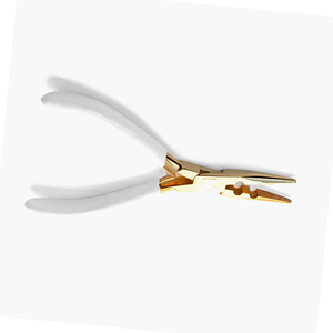 Kit d'outils d'extension de cheveux noués à la main perles tirant boucle et crochet outil trame Kit d'outils d'extension Kit de pinces d'extension de cheveux - Product Image 3