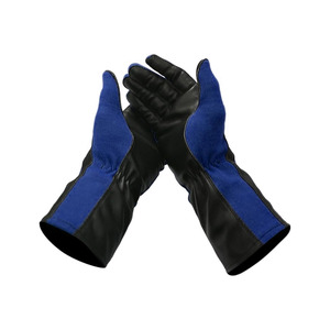 2025 meilleure qualité cuir pilote gants Nomex vol Flyers gants conception personnalisée Logo antidérapant léger gants de sécurité - Product Image 2
