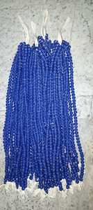 Custom Made in <strong>Royal</strong> <strong>Blue</strong> Coloured Old Look Glass <strong>Beads</strong> on Strings Ideal for Jewelry Designers and <strong>Bead</strong> Stores for Resale