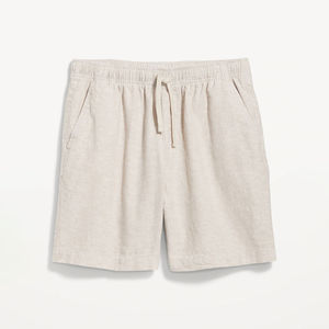 Pantalones Cortos Deportivos Premium para Hombre, 100% Poliéster, Cintura Elástica con Cordón, para Playa, Verano, Transpirables, Ligeros, de Secado Rápido, Holgados - Product Image 1