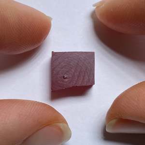 พลอยทับทิมสังเคราะห์ทรงรีขนาด 8 มม. คุณภาพ 5A แบบเม็ดเดี่ยว - Product Image 5