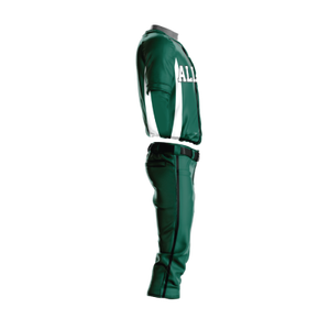 Haute qualité personnalisé Baseball Jersey uniforme blanc en gros Baseball t-shirts 100% polyester col enfants Baseball ensembles - Product Image 5