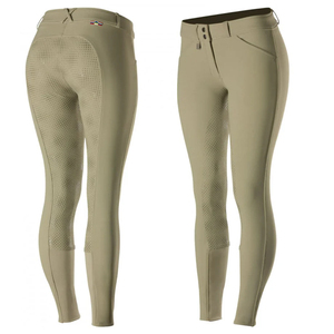 Pantalones ecuestres de silicona con asiento completo, pantalones de caballo, mallas de equitación para mujer - Product Image 6