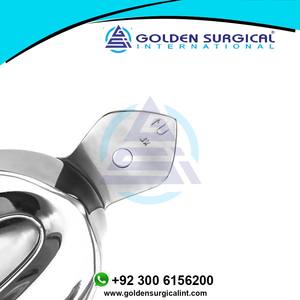 Portaimpresiones Ortodóntico Grande, Superior, Sólido |   Bandeja de Impresión Dental de Acero Inoxidable, Autoclavable, Suministros Dentales - Product Image 4