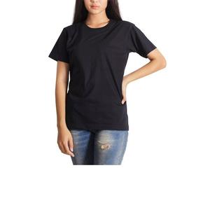 Camiseta personalizada, superventas en Europa y verano, camiseta en blanco, logotipo personalizado, estampado de etiquetas, camisetas de moda con cuello para mujer de BD - Product Image 2