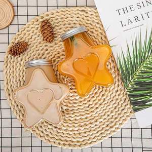 Botella Desechable de PET de 500 ml con Forma de Estrella para Bebidas, Tapa de Aluminio, Impresión de Logotipo Personalizado con Serigrafía para Té Boba y Jugos Frescos - Product Image 4