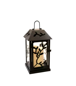 Linternas de vela de metal hechas a mano de la mejor calidad con diseño de hojas Iluminación para el hogar Decoraciones navideñas Soportes de velas colgantes - Product Image 1