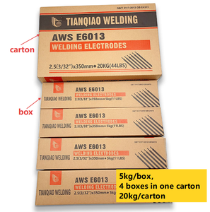 Electrodos <span class=keywords><strong>de</strong></span> Soldadura E6013 <span class=keywords><strong>de</strong></span> <span class=keywords><strong>2</strong></span>.5mm, 3.2mm, 4.0mm <span class=keywords><strong>y</strong></span> 5.0mm, Varillas <span class=keywords><strong>de</strong></span> Soldadura por Arco para Acero al Carbono - Product Image 5