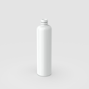 Flacon cosmétique en plastique PET blanc de 150 ml avec bouchon à vis, fabricant de Ho Chi Minh, JK Packaging Solutions - Product Image 1