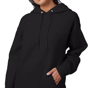 Sudadera con Capucha Personalizada con Logotipo para Hombre, Ropa Casual de Invierno, 100% Algodón, 350 g/m², Forro Polar Grueso, Transpirable, de Secado Rápido, Corte Regular, 2 Piezas - Product Image 4