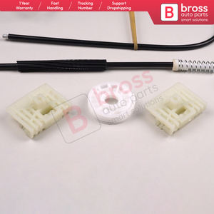 Kit de réparation de lève-vitre BWR5170 Avant Gauche pour A2 8Z 8Z0 1999-05 Hayon 5 portes 8Z0837461 Pièces automobiles Bross Fabriqué en Turquie - Product Image 4