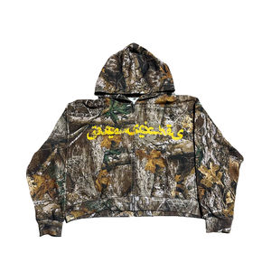 Fabricantes de Sudaderas con Capucha Corta con Cremallera, Estampado de Camuflaje Real Tree, Personalizadas, Extra Grandes, con Pedrería - Product Image 6