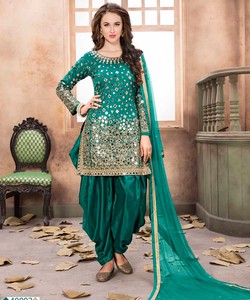 Saris de mujer India Georgette de diseño de encaje Patti Work Saree con blusa sin costuras precio al por mayor Ropa Étnica ApparelGarment - Product Image 6