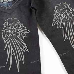 ชุดเอี๊ยมยีนส์ทรงหลวมสไตล์วินเทจ ผ้าถัก ขาหลวม ยีนส์ทนทาน ทรงคลาสสิกสำหรับใส่ในชีวิตประจำวัน - Product Image 5