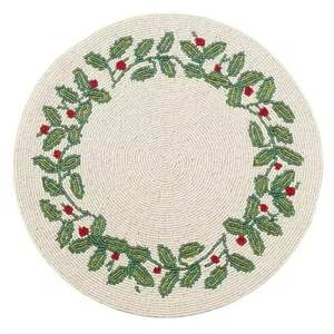 Napperon perlé brodé Kit de perles cousues à la main ensemble de motifs de perles Kit de couture de perles de rocaille projet de tissage - Product Image 3