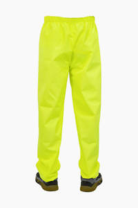 Ensemble de vêtements de travail imperméables réfléchissants à haute visibilité, veste et pantalon légers et durables pour l'industrie et les activités de plein air, approvisionnement en gros - Product Image 5