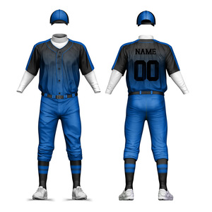 Ropa deportiva Uniforme de béisbol cómodo Último nuevo diseño Uniformes de béisbol de secado rápido de alta calidad - Product Image 4